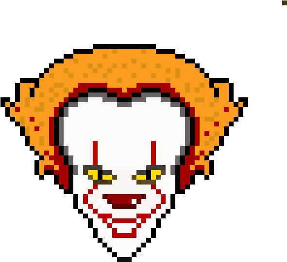 Pennywise - Pixel - Free Transparent PNG Download - PNGkey