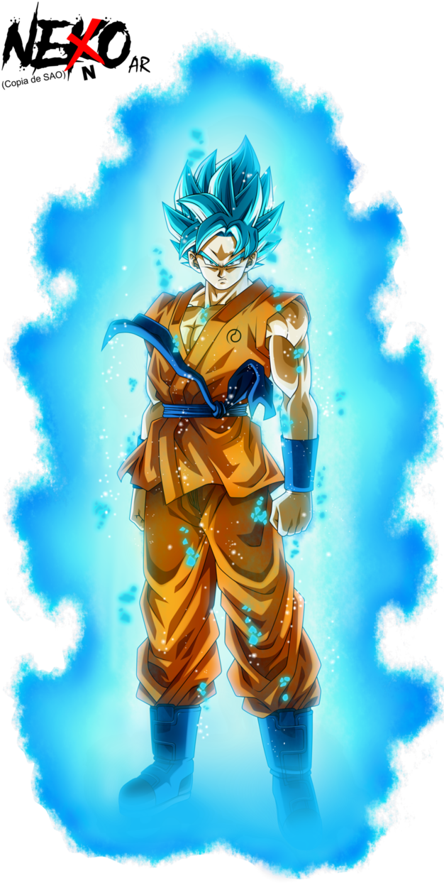 Goku SSJ Blue, super Saiyan blue Goku transparent background PNG
