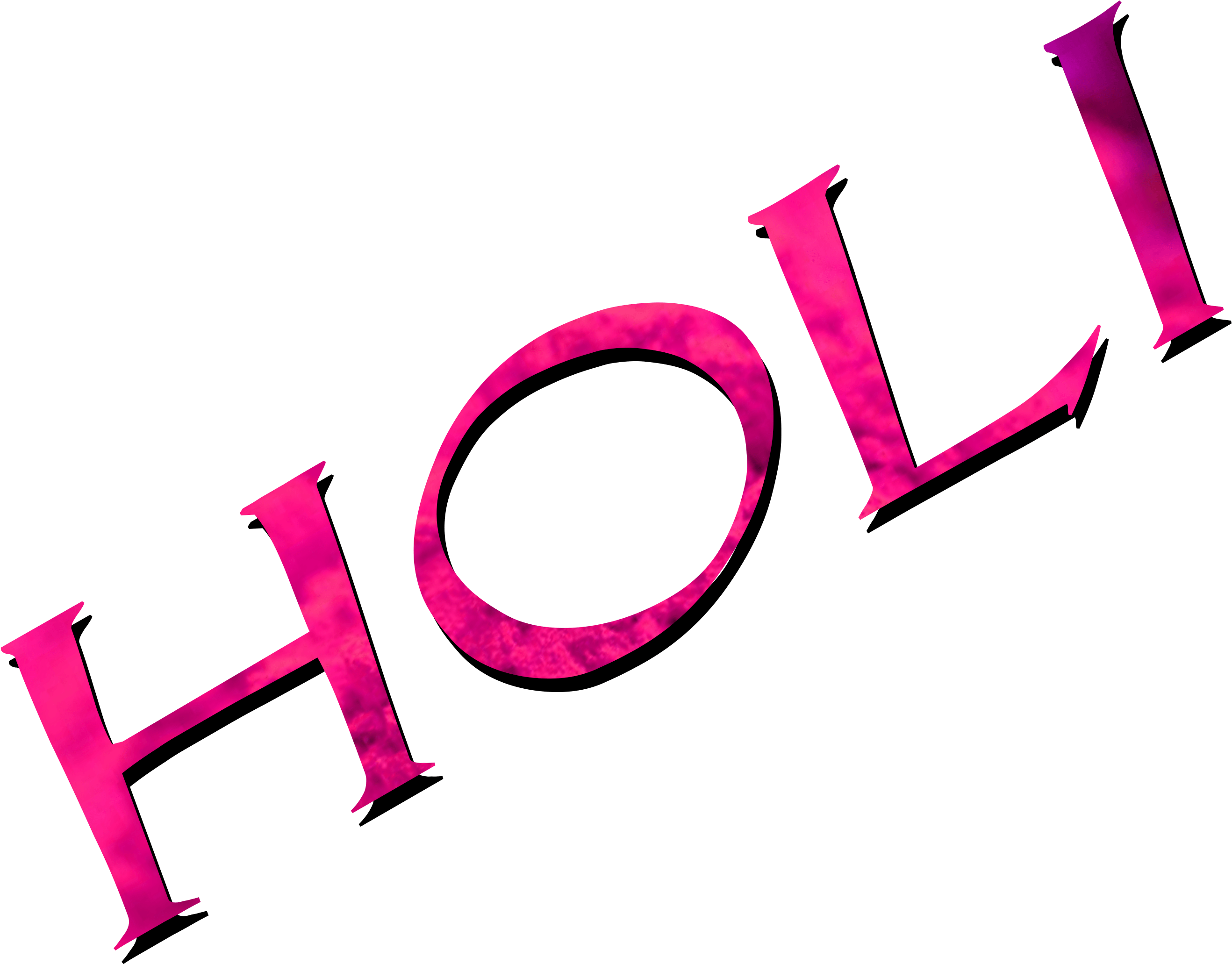 Download Holi Text Png 2018 New Holi Text Png 2018 New PNG Image with No  Background 