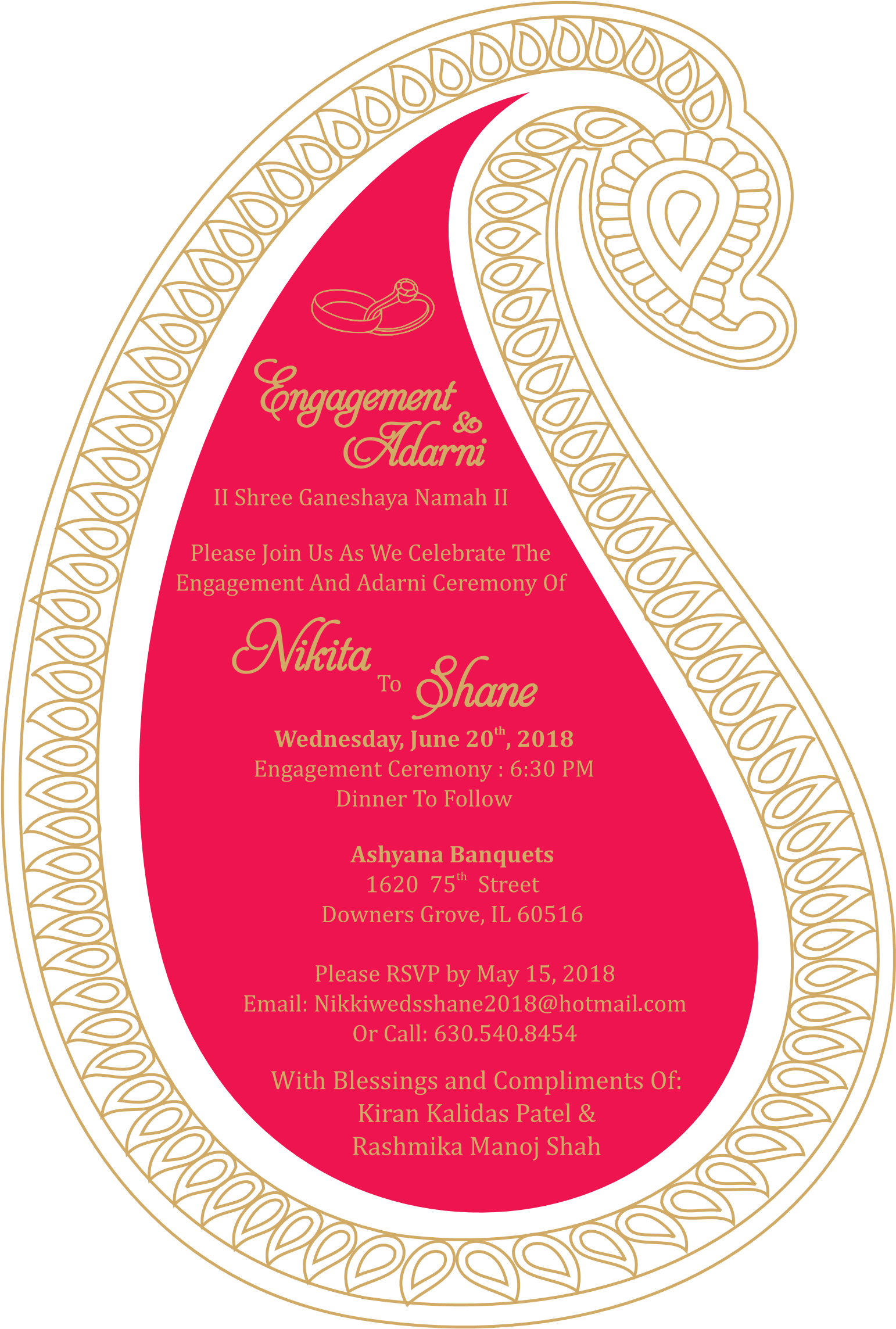 Download Nikita And Shane Wedding Invitation Png Image With No Background Pngkey Com