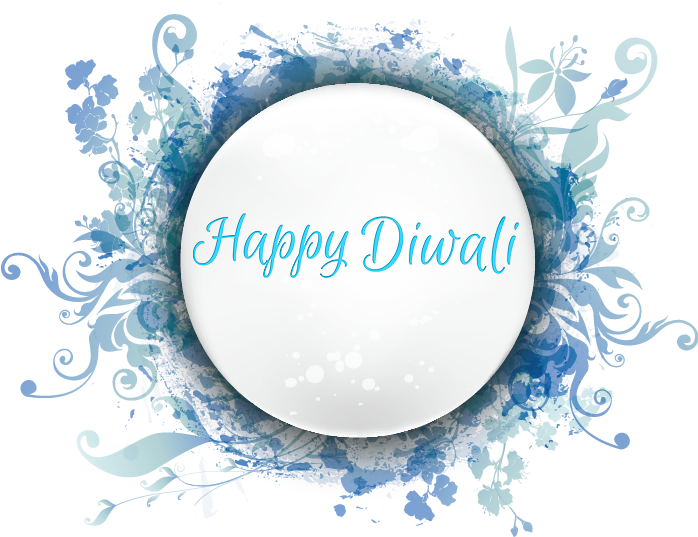 Download Happy Diwali Transparent Background Png - Floral Frames PNG Image  with No Background 