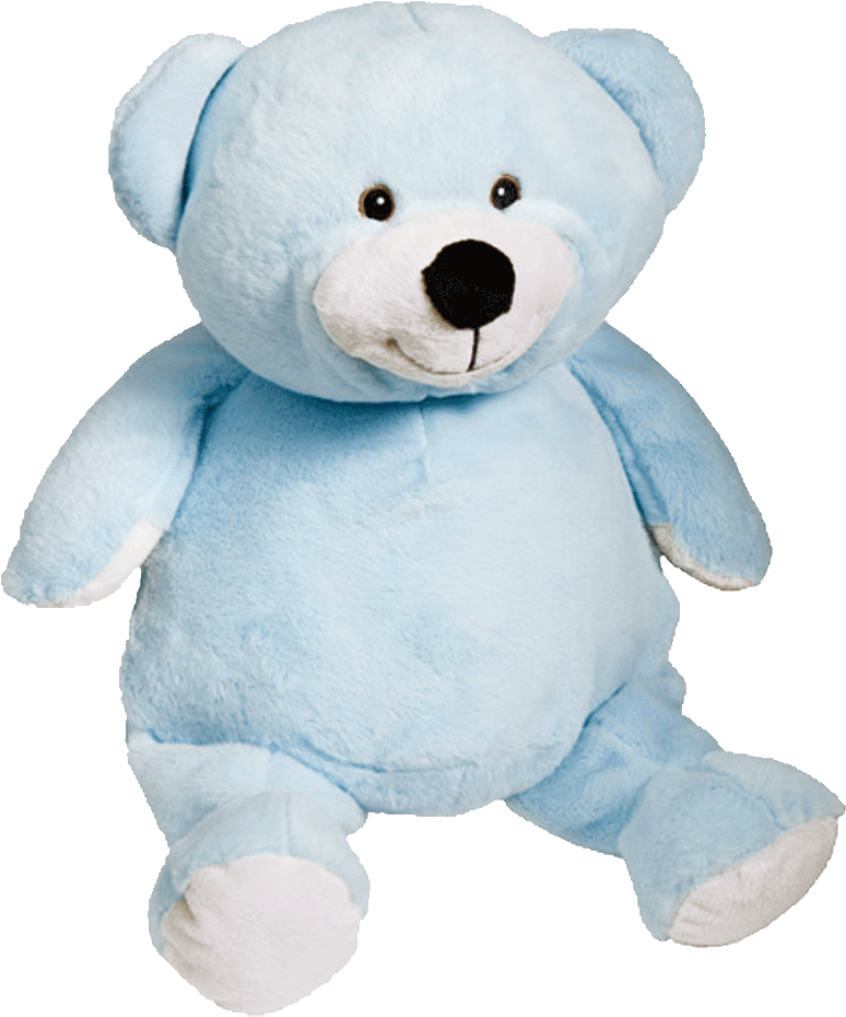 Mister Blue Buddy Bear - Embroidery Buddy Stuffed Animal - Mister Buddy ...