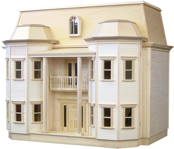 Download Unfinished Dollhouse Kits Dollhouse Png Image With No Background Pngkey Com
