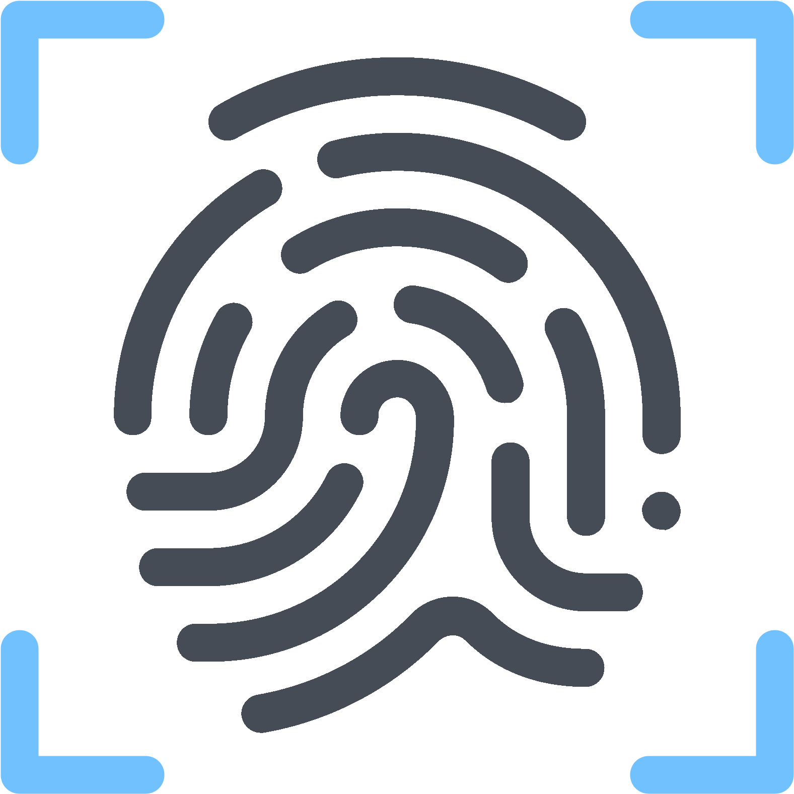 Download Fingerprint Recognition Icon - Icon PNG Image with No ...