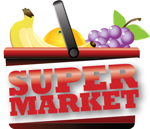 Supermarket (600x545), Png Download