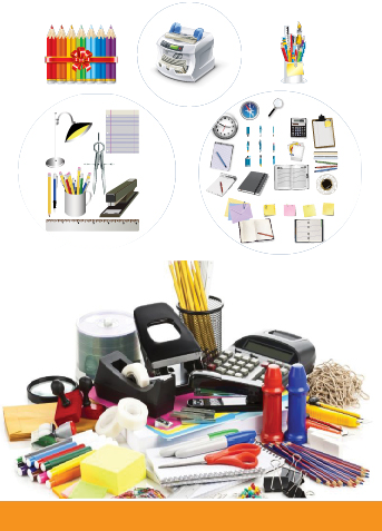 Download Stationery Things PNG Image with No Background 