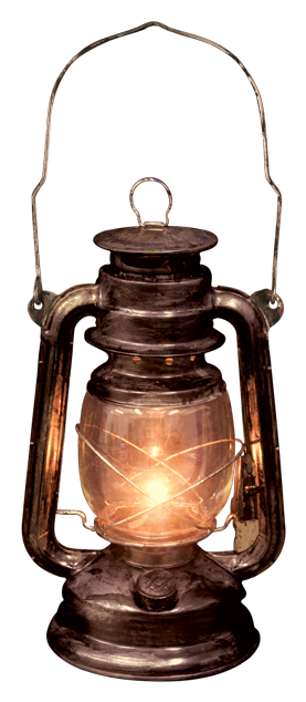 light up old lantern