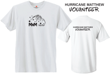 Mwm Relief Shirts Hurricane Matthew Volunteer - Brother (400x300), Png Download