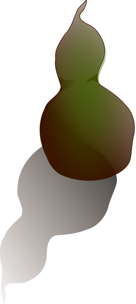 A Gourd Green Pear Clipart Png - Clip Art - Free Transparent PNG