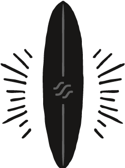 Download Mini Malibu White Surfboard Png Icon Png Image With No
