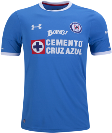 Download Under Armour Cruz Azul Home Jersey - Jersey Del Cruz Azul PNG ...