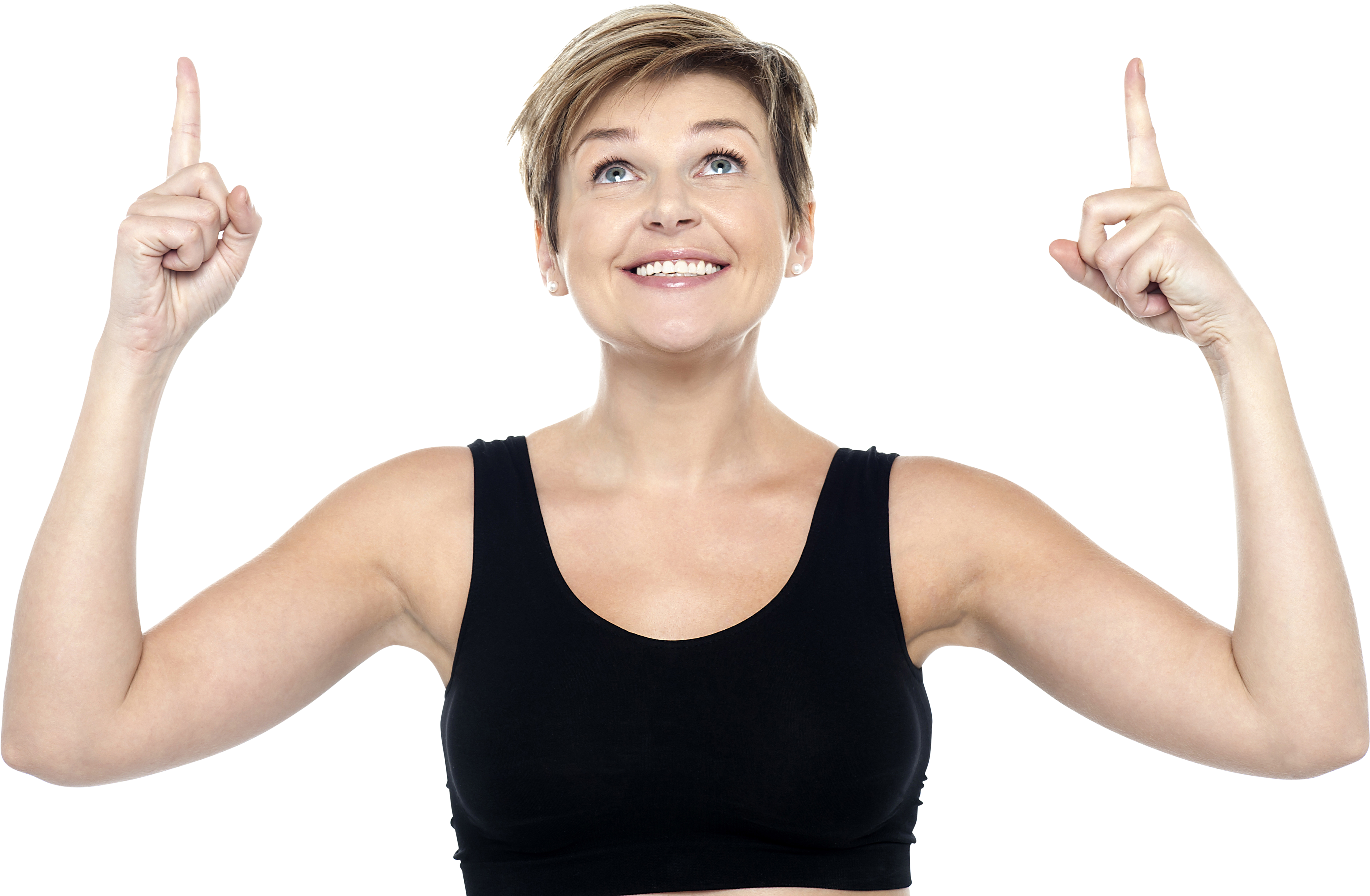 Download Women Pointing Top Free Commercial Use Png Images Girl Png Image With No Background Pngkey Com
