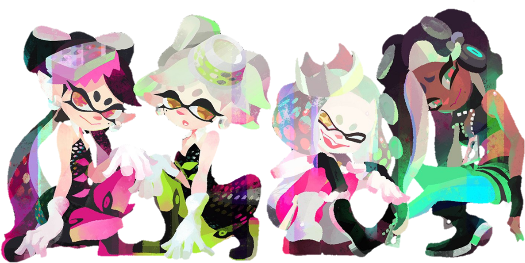 Download Transparent Version Of The Squid Sisters Off The Hook ...