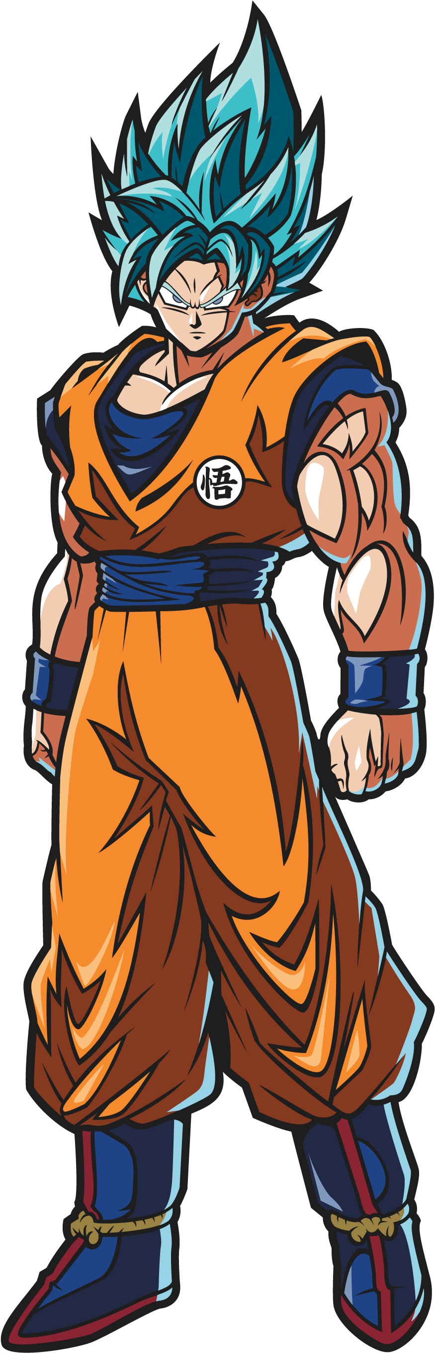 Download Images / 1 / 2 - Goku Ssj Blue Db Fighterz PNG Image with No ...