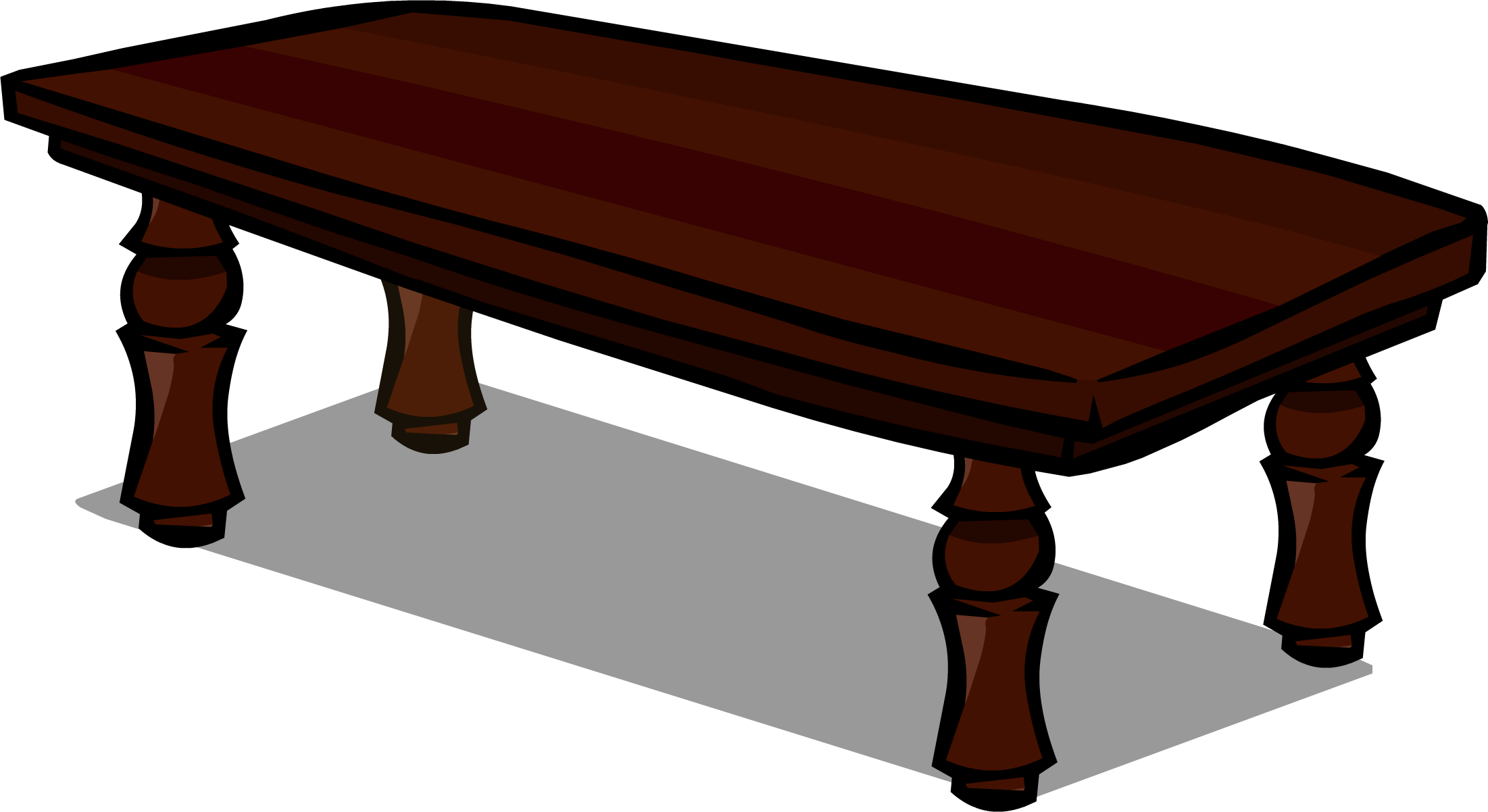 Download Rosewood Dinner Table Sprite 004 - Table PNG Image with No ...