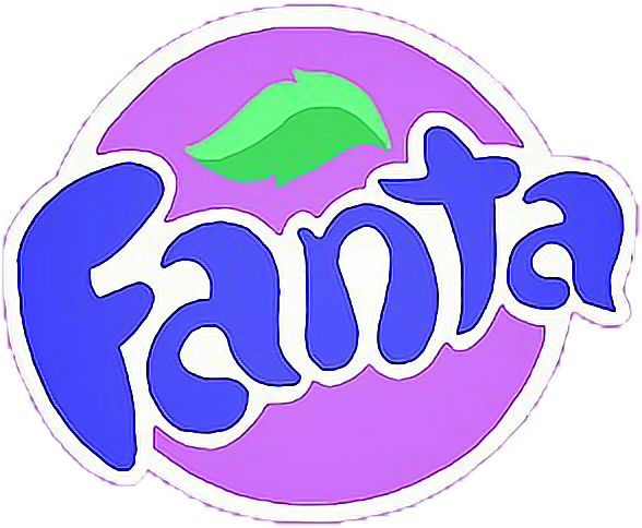 Purple Fanta Grapes Juice Freetoedit - Fanta Logo Png - Free 