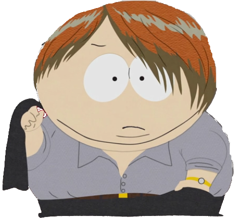 Handsome Cartman - Dan-san (472x443), Png Download
