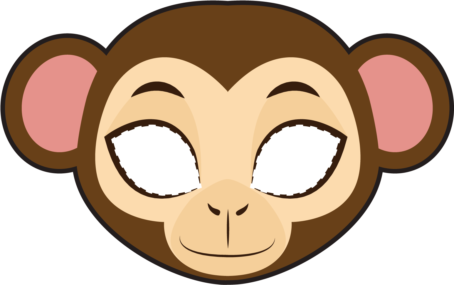 Monkey Png Transparent Free Images - Mascara De Mono Capuchino - Free ...