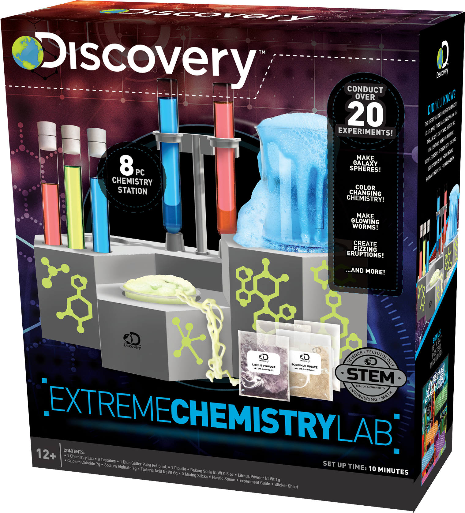 discovery kids chemistry lab kit