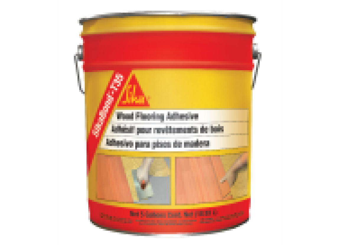 Wood Floor Bonding - Sika Sikabond-t55 Polyurethane Adhesive For Wood Floors (1148x830), Png Download
