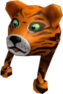Tiger Hat - Roblox Tiger (420x420), Png Download