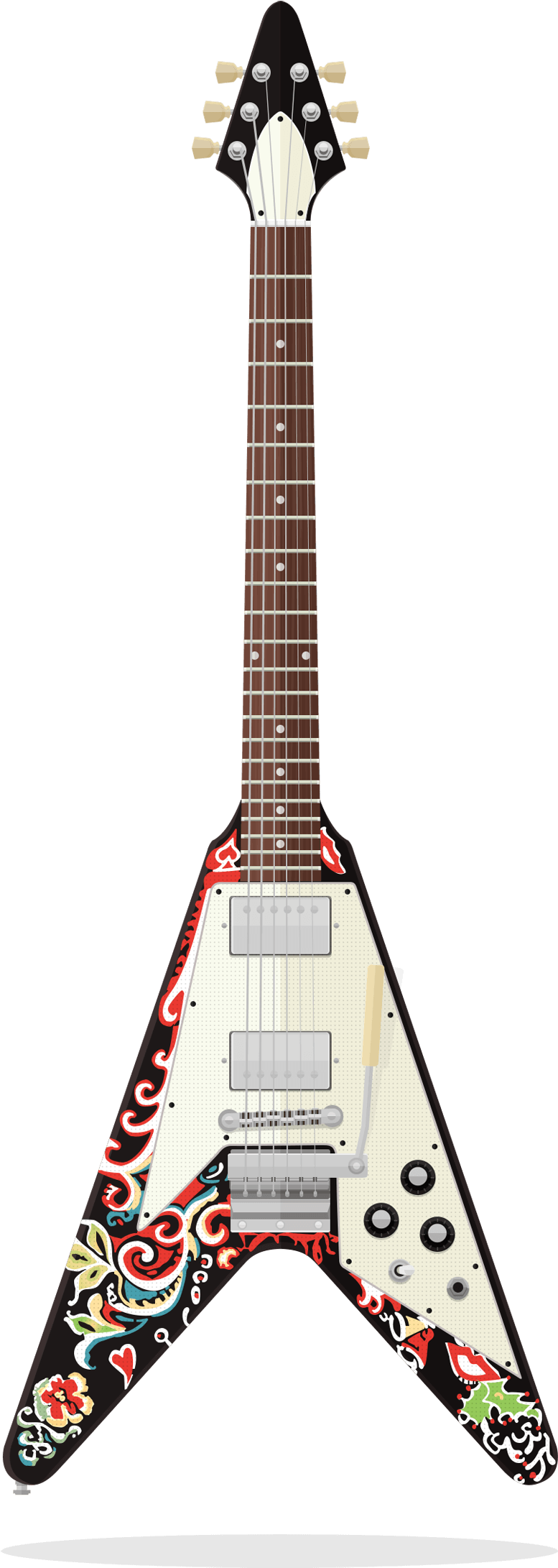 gibson flying v hendrix