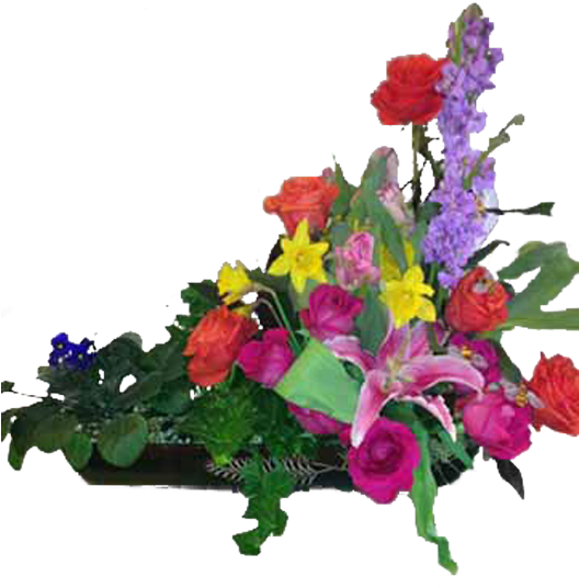 Violets & Blooms - Bouquet (600x600), Png Download