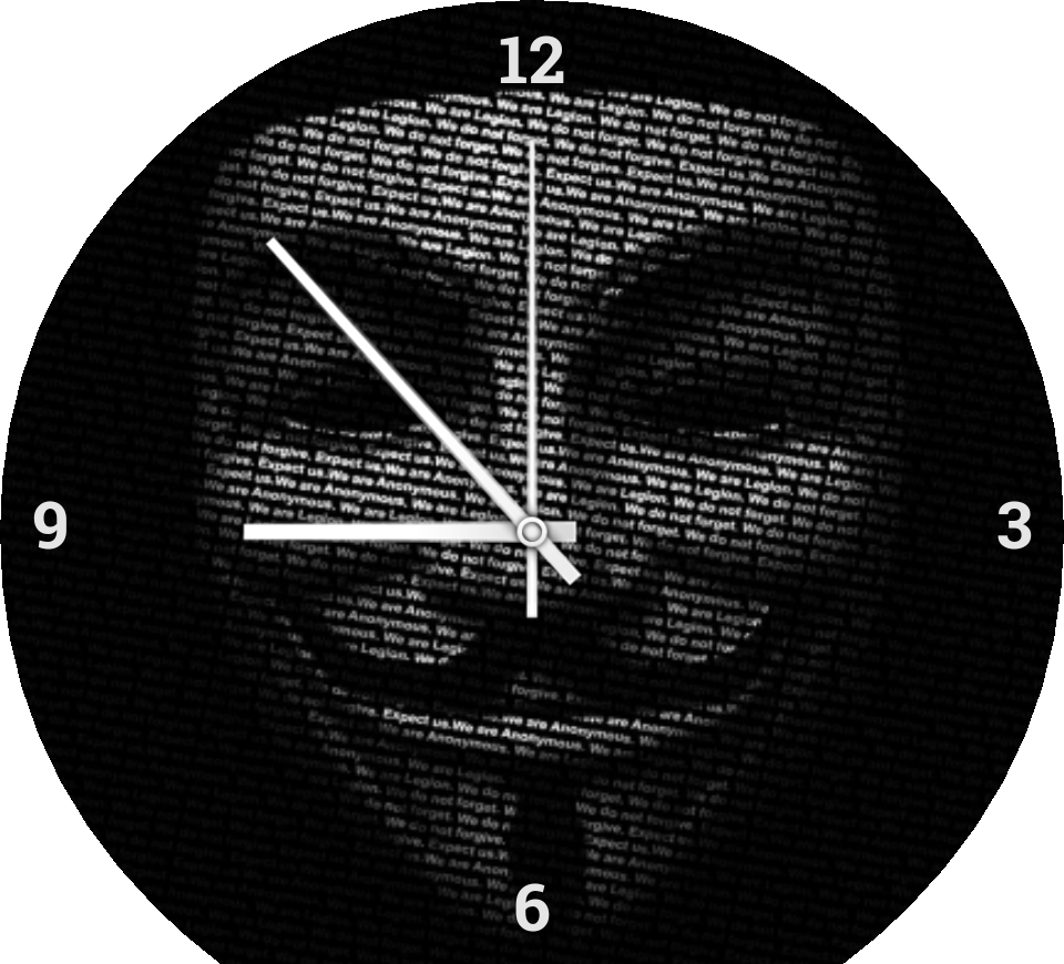 Analog Watch Face Preview (960x870), Png Download