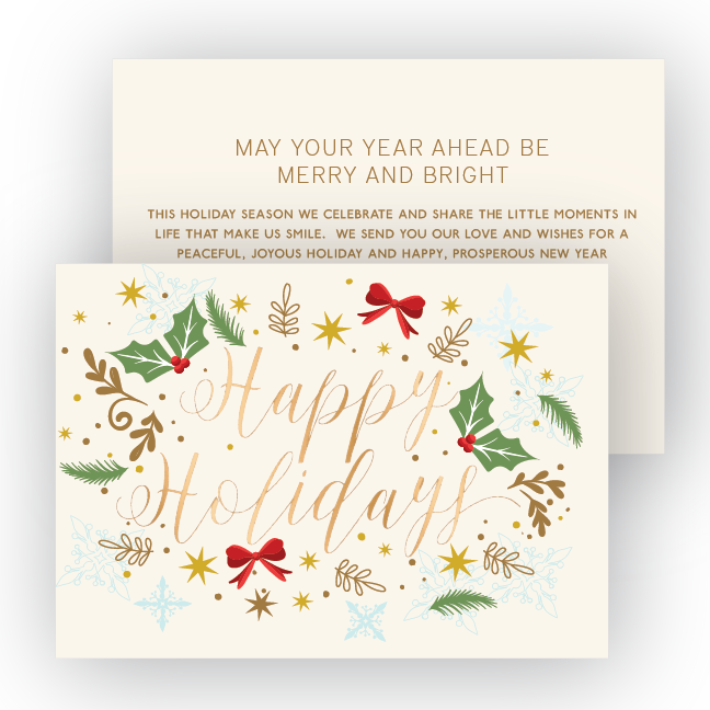 Download Happy Holidays Card Png Image With No Background Pngkey Com