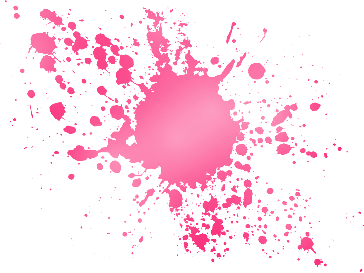 Pink Splatter Png - Pink Paint Splatter Png - Free Transparent PNG