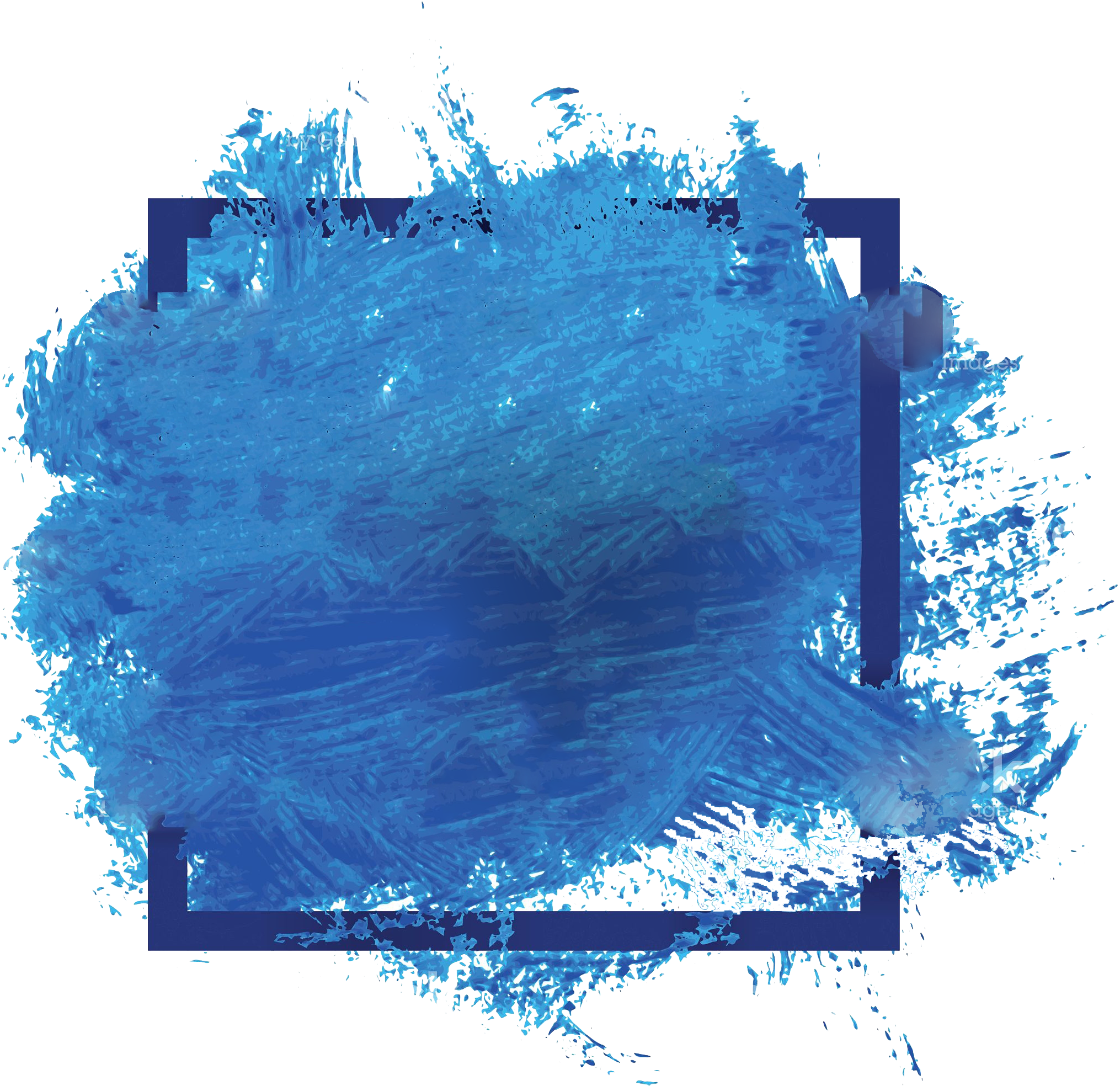 Blue Watercolor Png - Blue Green Watercolor Png - Free Transparent PNG