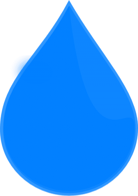 Download Blue Water Drop Svg Clip Arts 420 X 593 Px PNG Image with No ...