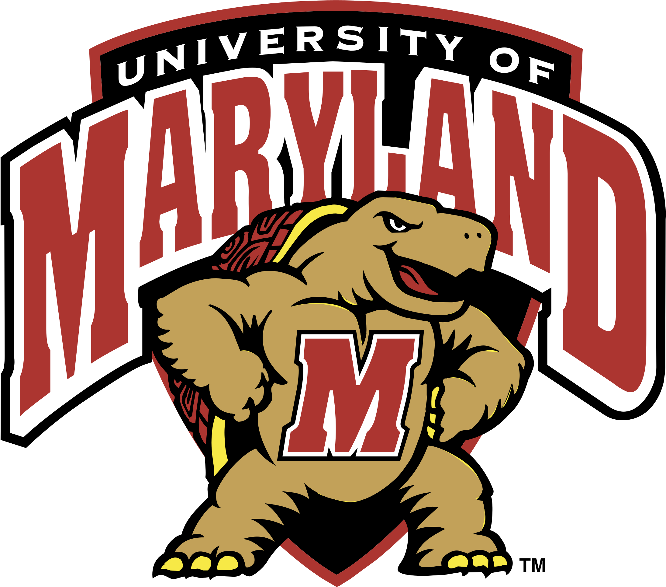 Maryland Terps Logo Png Transparent Svg Freebie - University Of ...