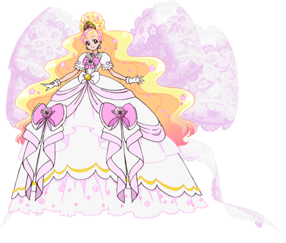 Download Princess Pretty Cure Flora Mode Elegant Royal Pose Go