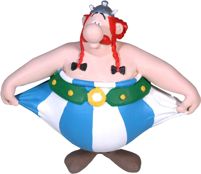 Download Asterix Asterix And Obelix Asterix Keychain Obelix Holding Png Image With No Background 