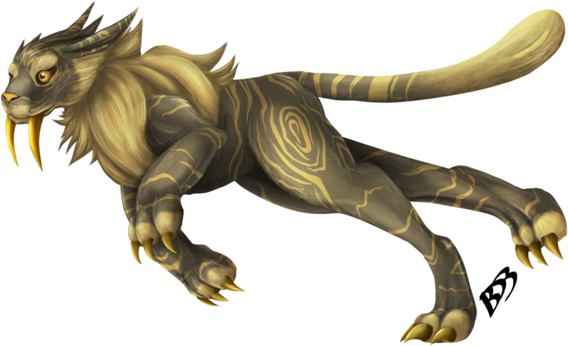 Saber Tooth Tiger - Mythical Saber Tooth Tigers - Free Transparent PNG ...