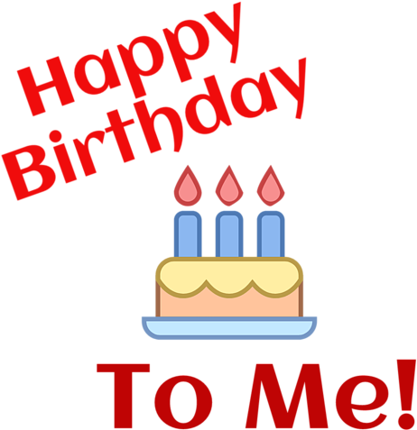 Download Happy Birthday To Me By Cecelia Birthday Cake Png Image With No Background Pngkey Com