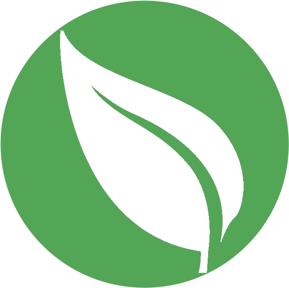 Leaf shape logo icon | Free SVG
