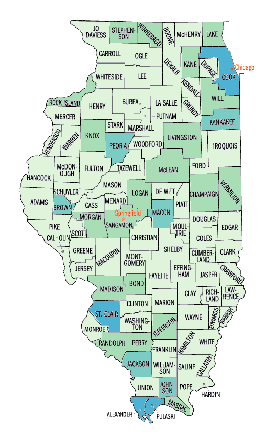 Download County Map Of Illinois PNG Image with No Background - PNGkey.com