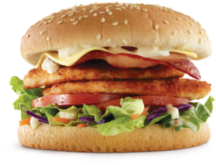 Download Chicken Blt Burger - Oporto Chicken Burger PNG Image with No ...