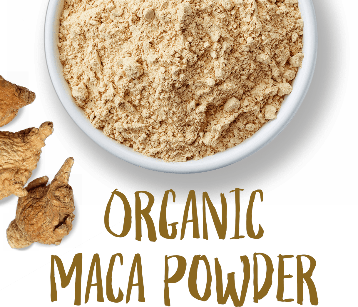 Download Organic Maca Powder - Maca Powder Info PNG Image with No ...