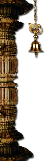 Download Powered By Hearts Media, B'lore - Hindu Temple Pillar Png PNG  Image with No Background 