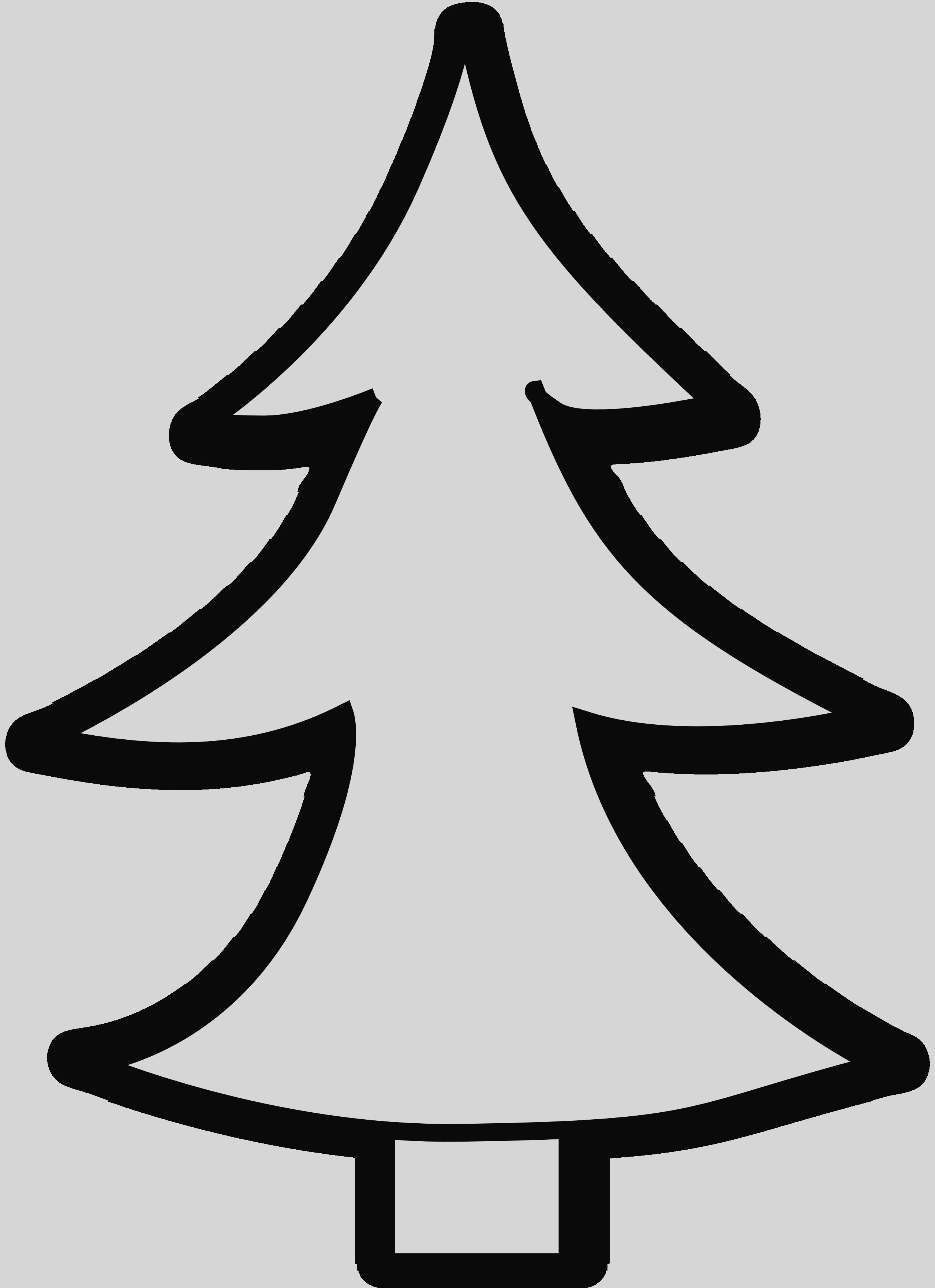 Download Christmas Tree Clipart Black And White Christmas Trees Black And White Free Clipart Christmas Tree Png Image With No Background Pngkey Com
