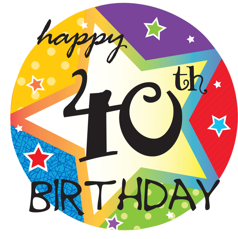 Download 40th Birthday - Image - Happy PNG Image with No Background ...