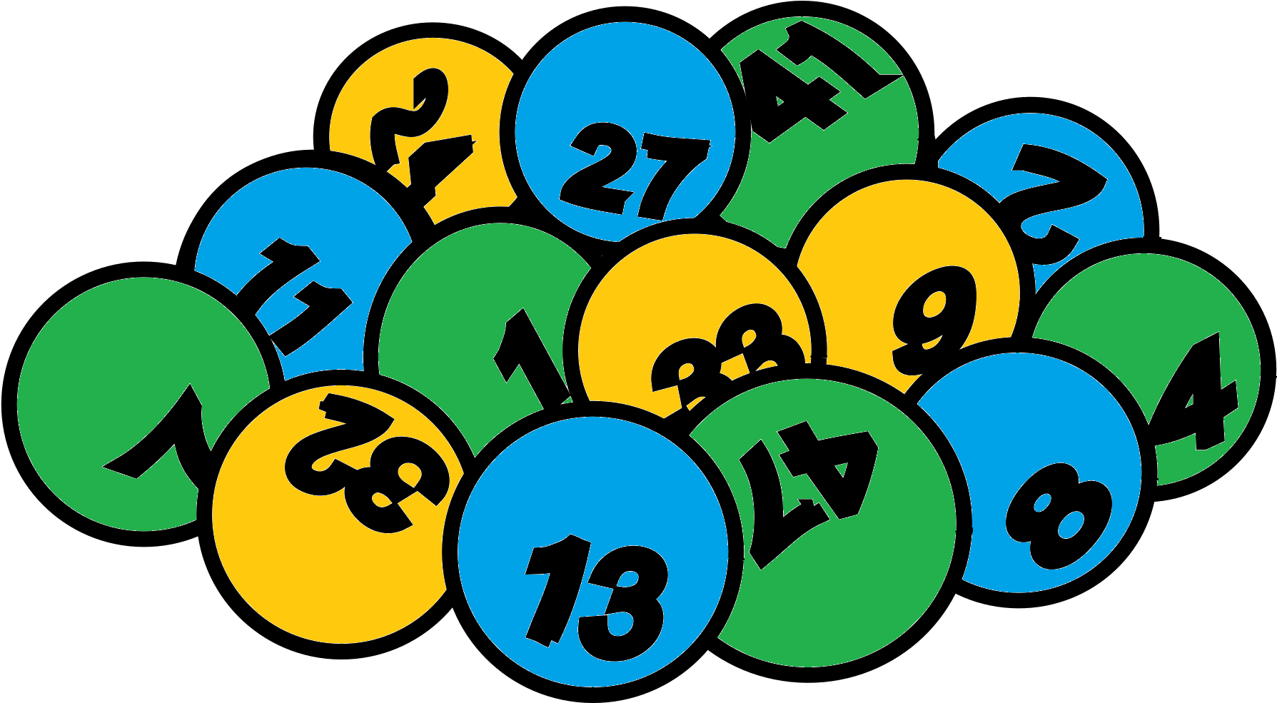 Download Colorized Lottery Balls - Lottery PNG Image with No Background -  PNGkey.com