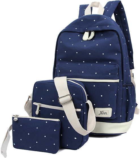 College Students' School Bag - Bag Style School - Free Transparent Png 