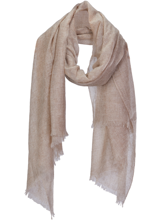 Download Gauze Oatmeal Cashmere Scarf PNG Image with No Background ...