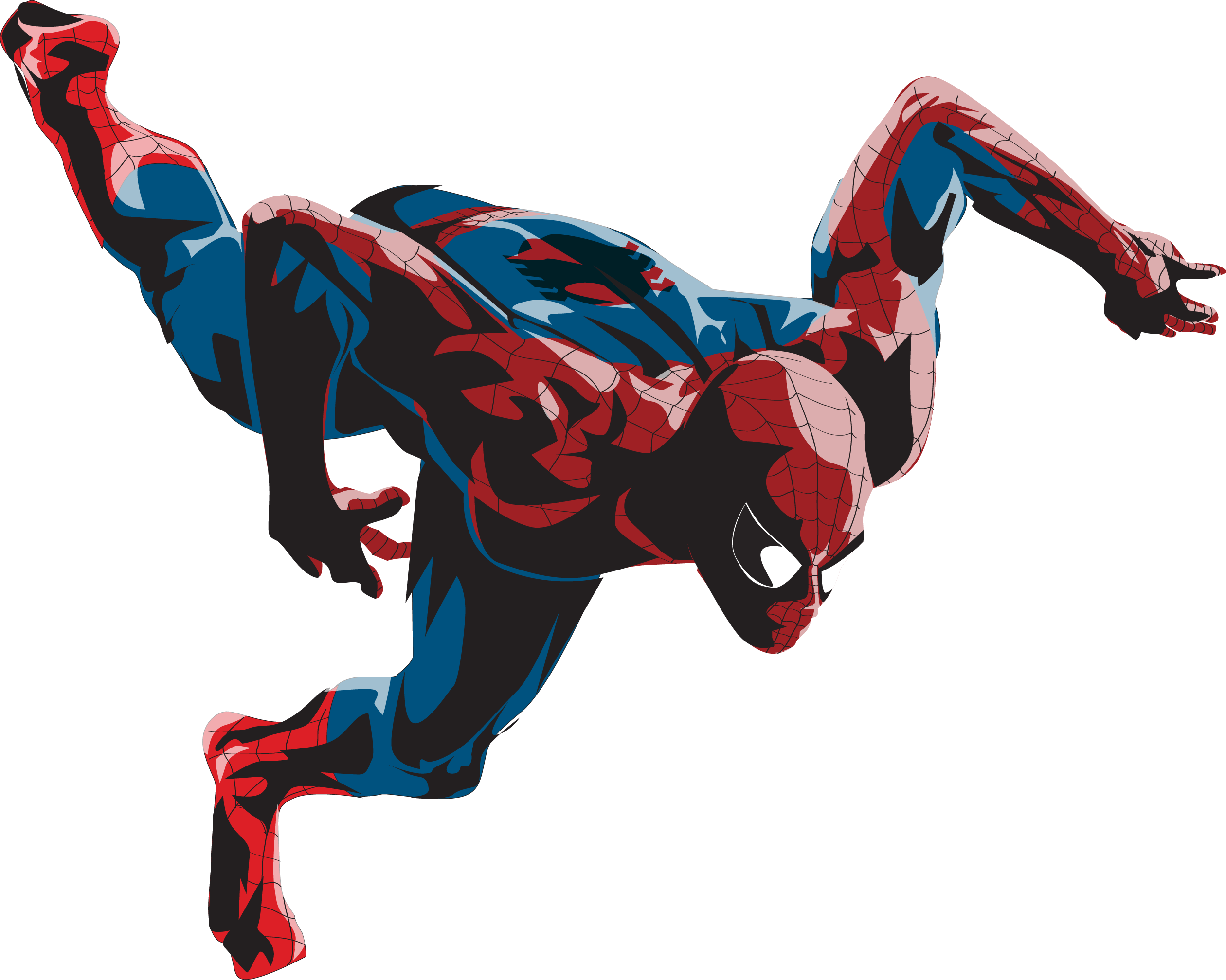 Download Share This Article - Spiderman Vector PNG Image with No Background  