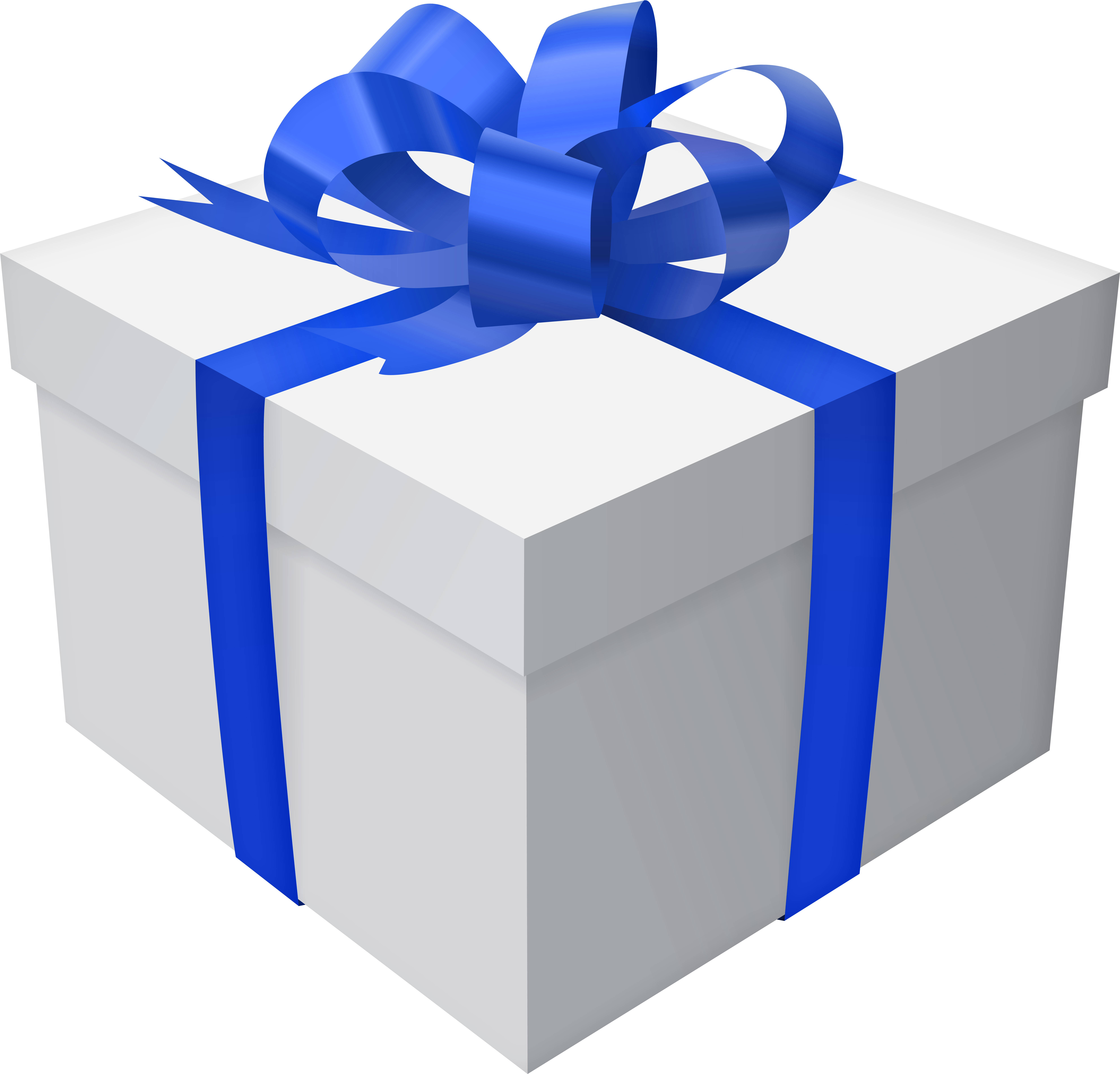 Download Blue Gift Bow Png PNG Image with No Background 