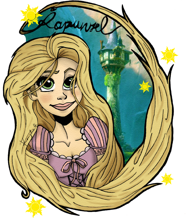 Rapunzel Summer Fanart Tangled Free Transparent PNG Download PNGkey